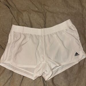 Adidas Women's Athletic White Shorts
